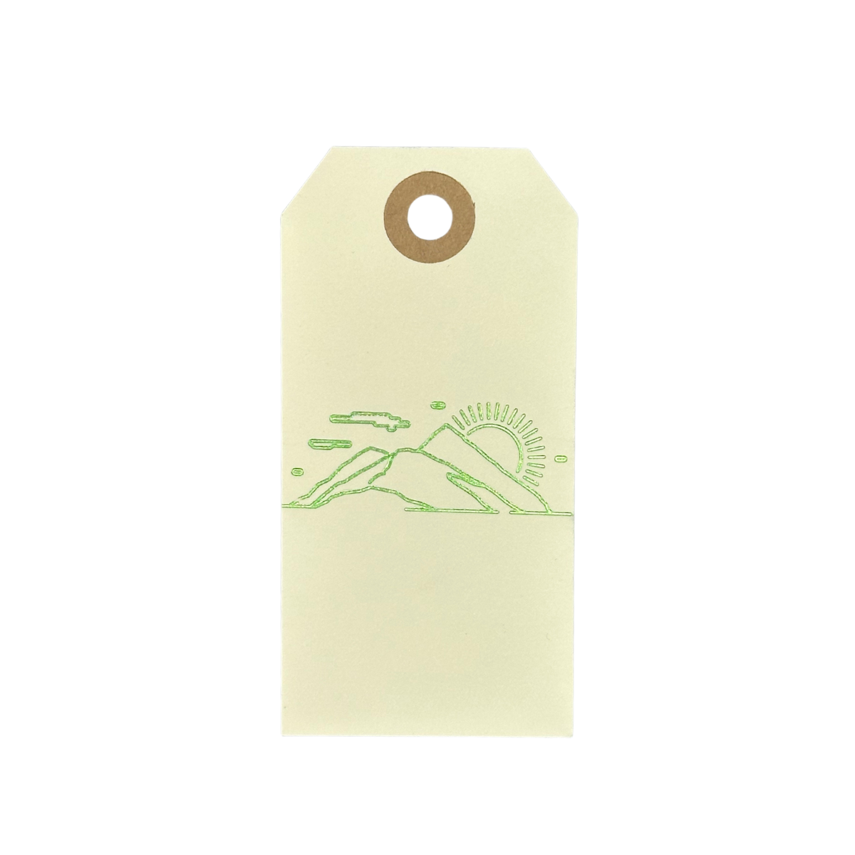 10 Premium Foil Gift Tags – Bow, Mountain & Heart Designs