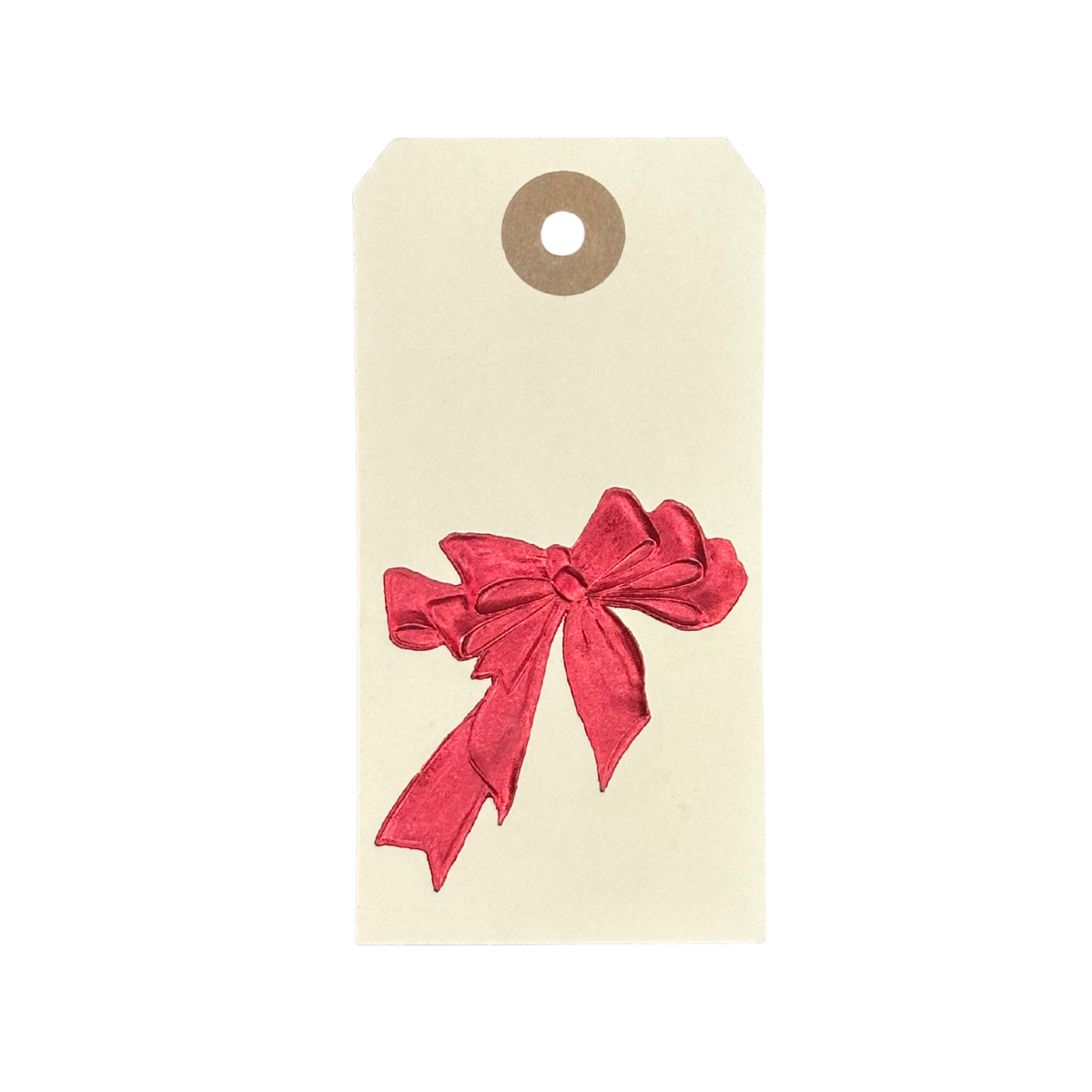 10 Premium Foil Gift Tags – Bow, Mountain & Heart Designs