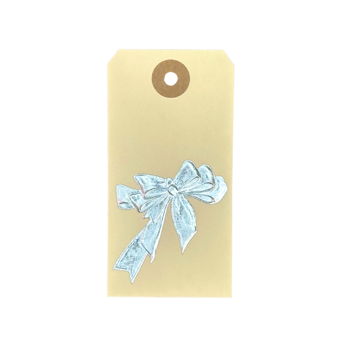 10 Premium Foil Gift Tags – Bow, Mountain & Heart Designs