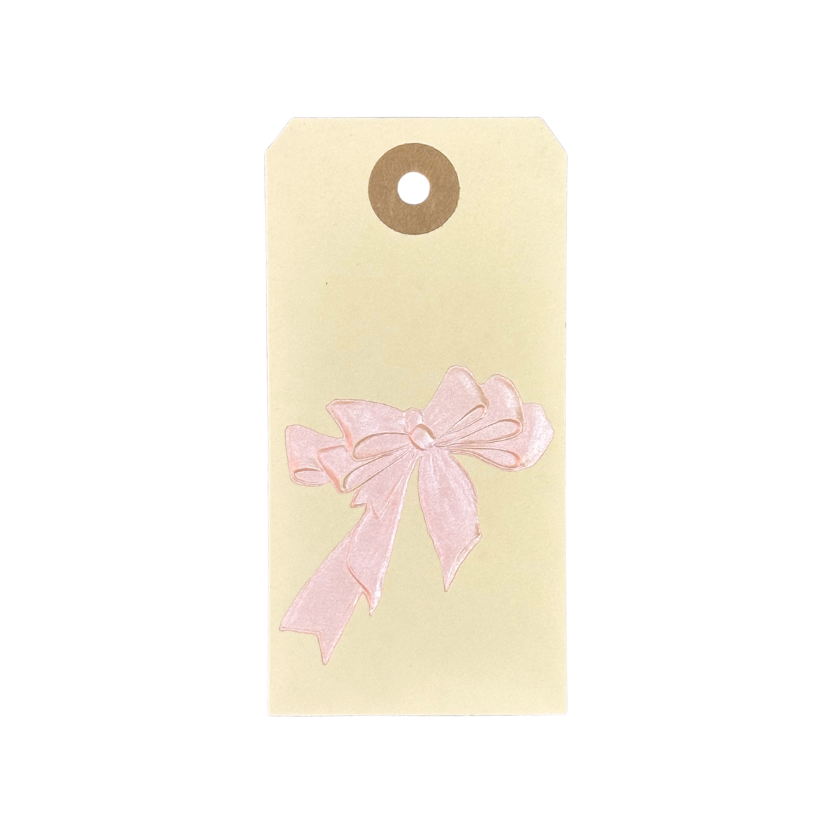 10 Premium Foil Gift Tags – Bow, Mountain & Heart Designs