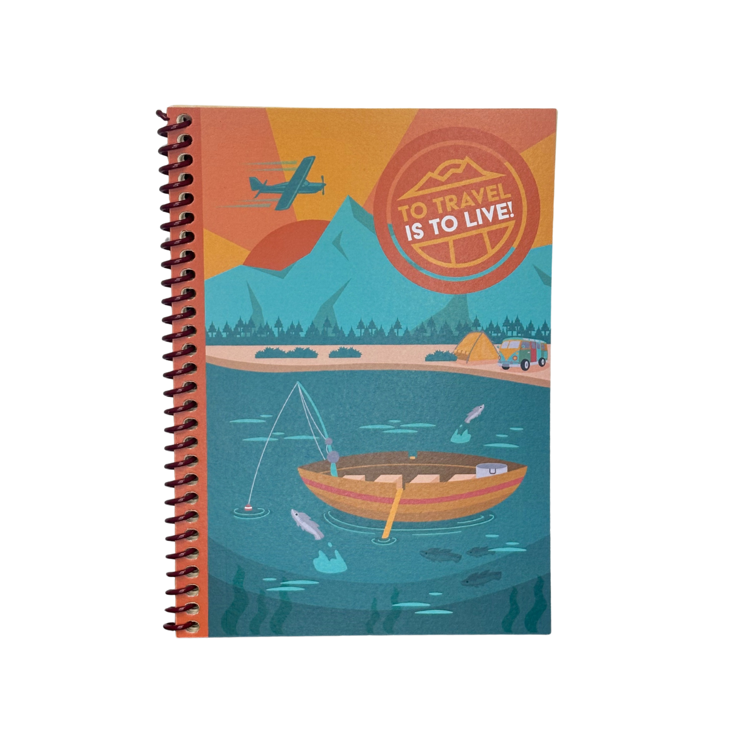 Adventure Notebook Bundle – 3 Handmade 5×7 Notebooks