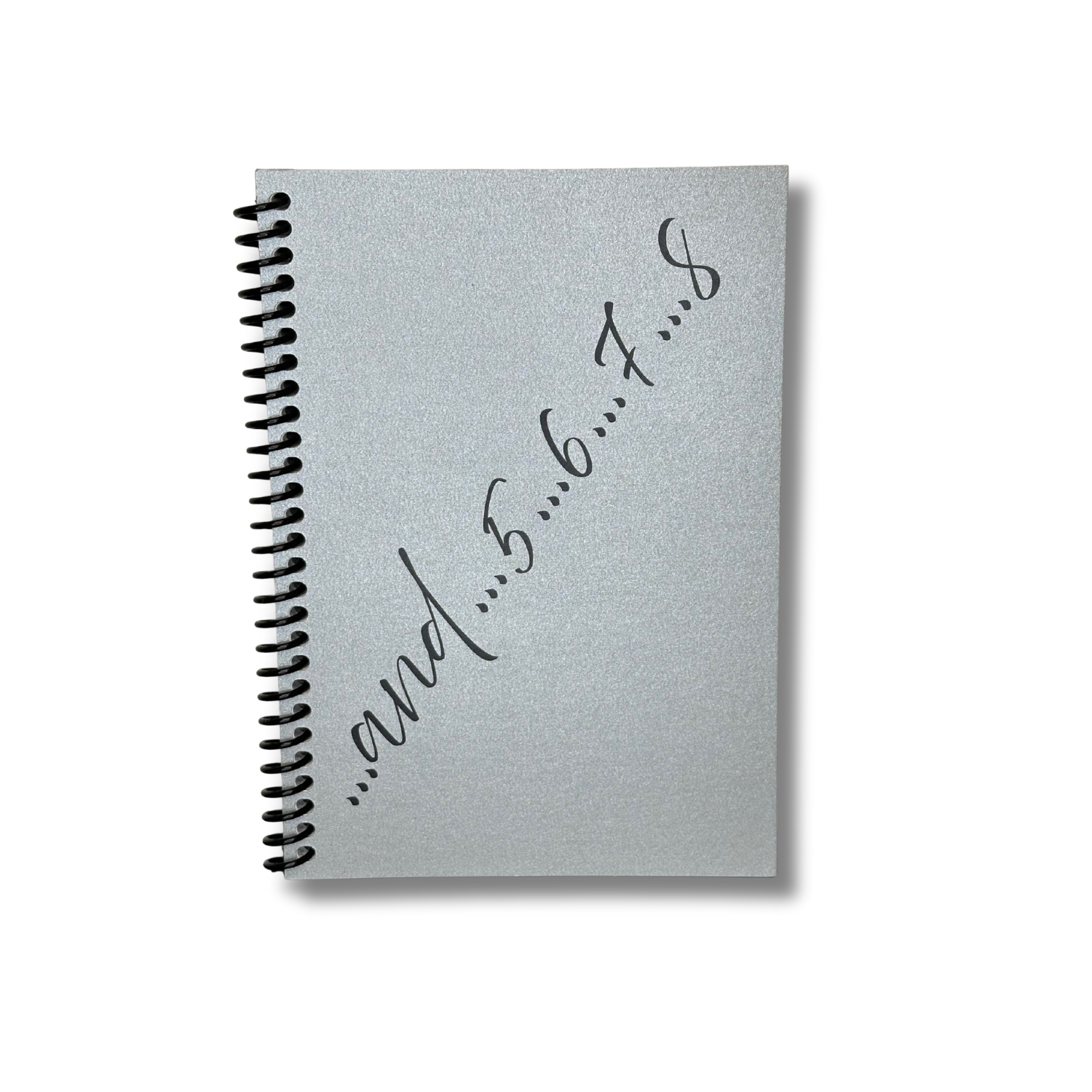 Dance Notebook Set — Silver