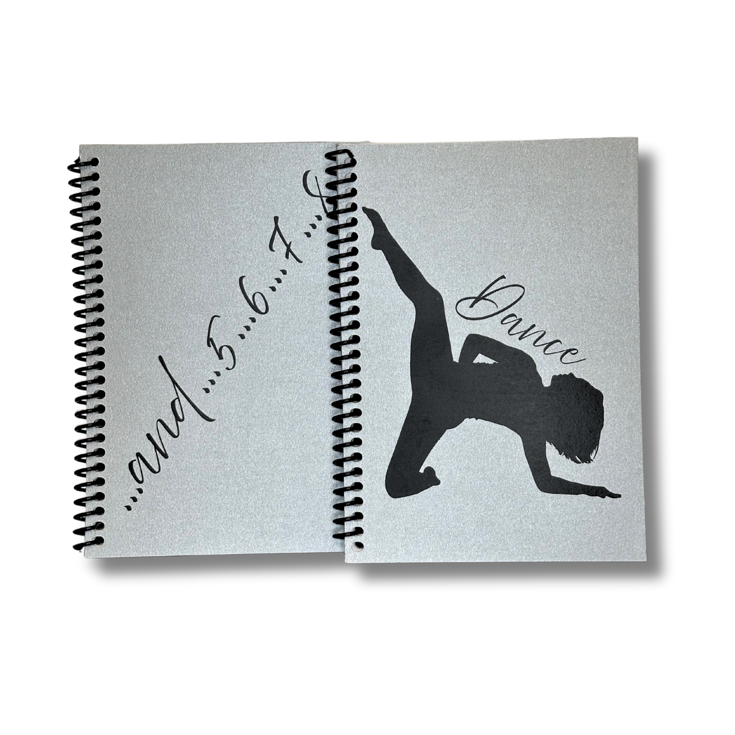 Dance Notebook Set — Silver