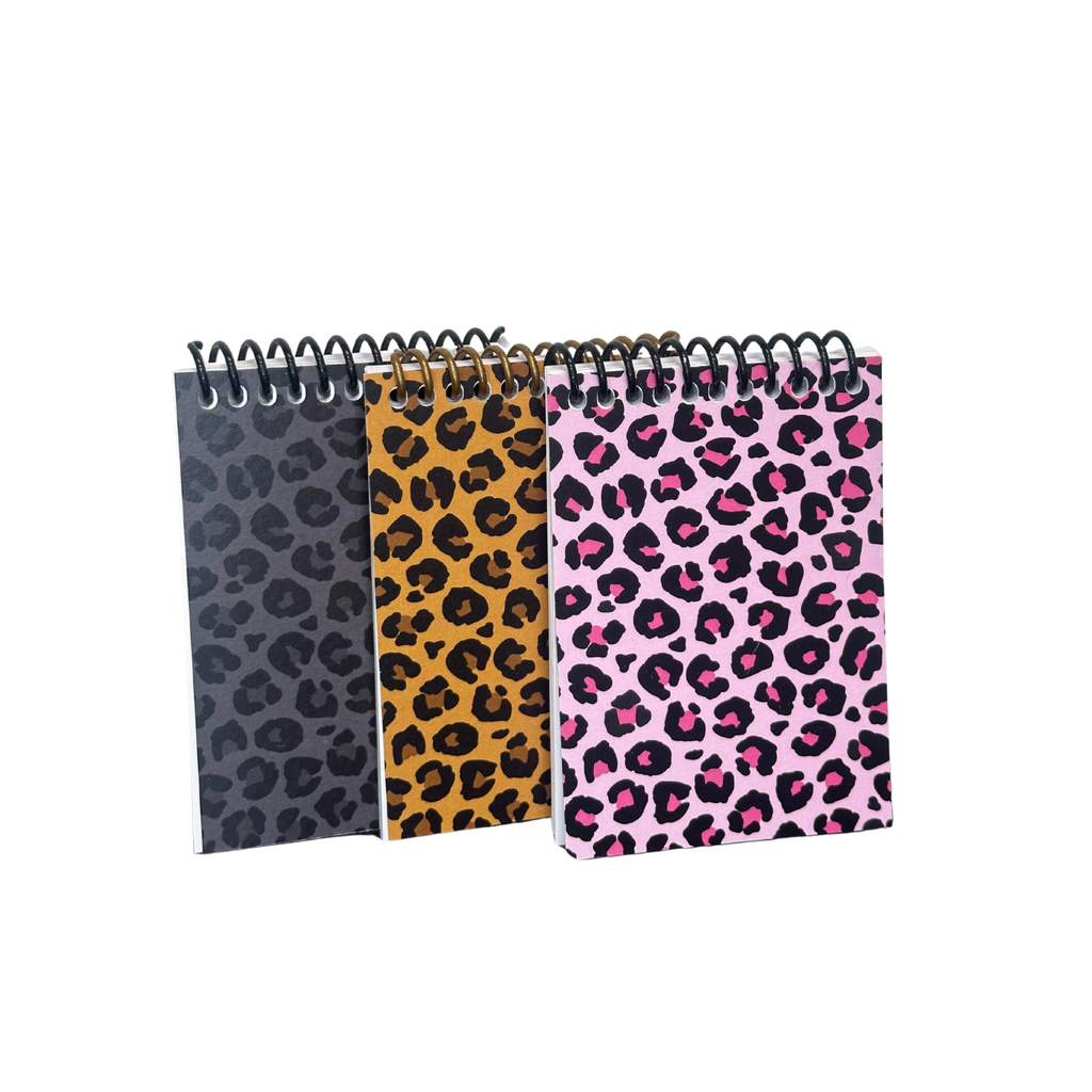 Leopard Print Notebook Bundle