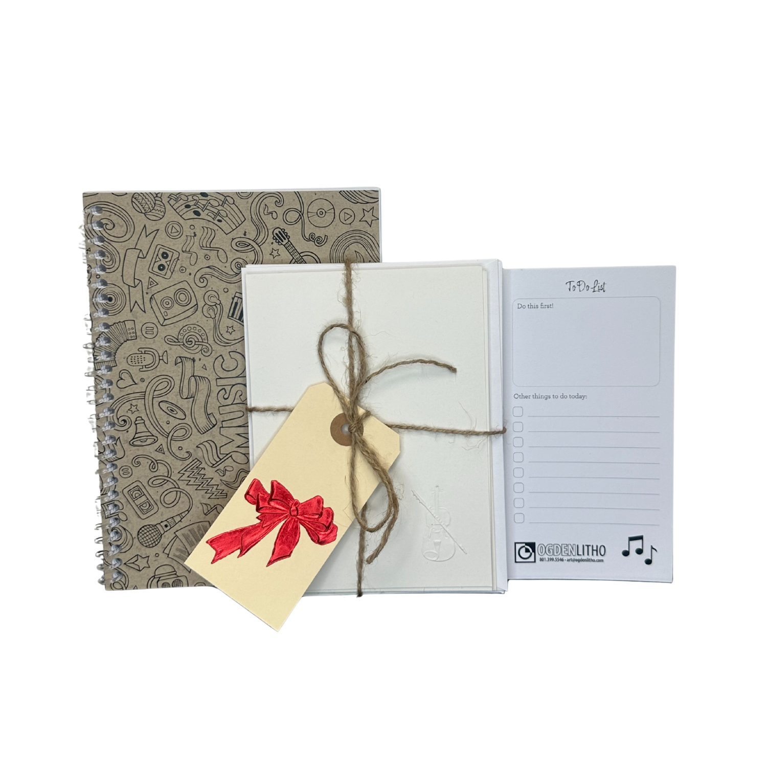 The Music Lover Bundle – Music Notebook Set