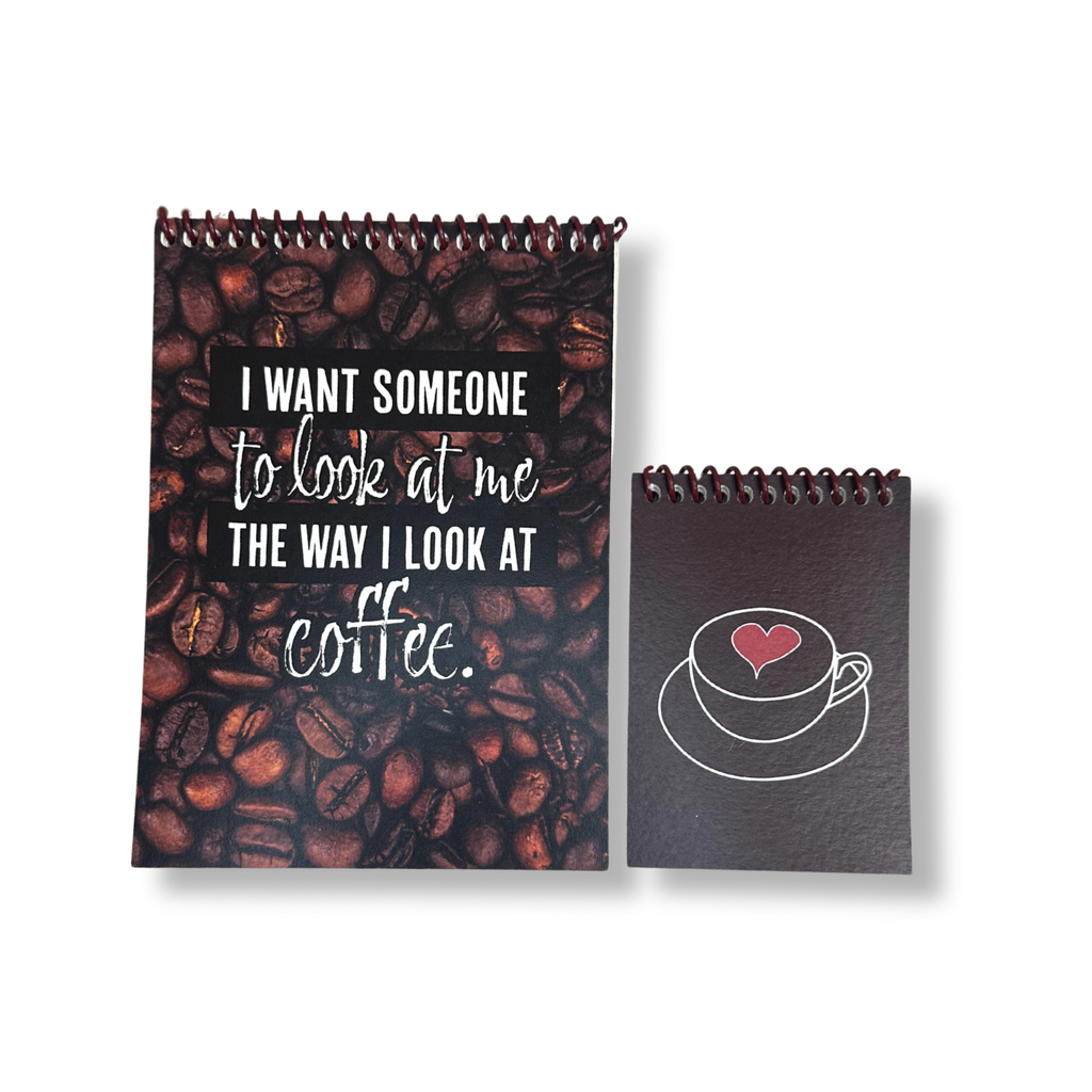 Coffee Lover Notepad Set
